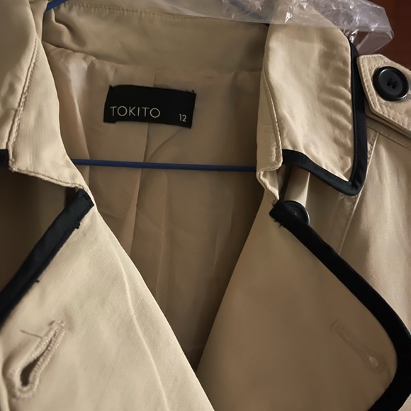 Woman TOKITO Trench coat use in great condition - Picture 4 of 6